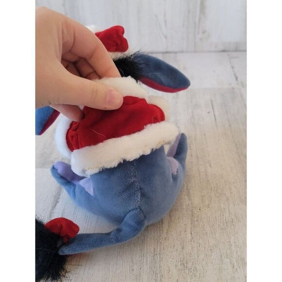 Disney santa claus eeyore winne pooh toy figure plush - Picture 5 of 9